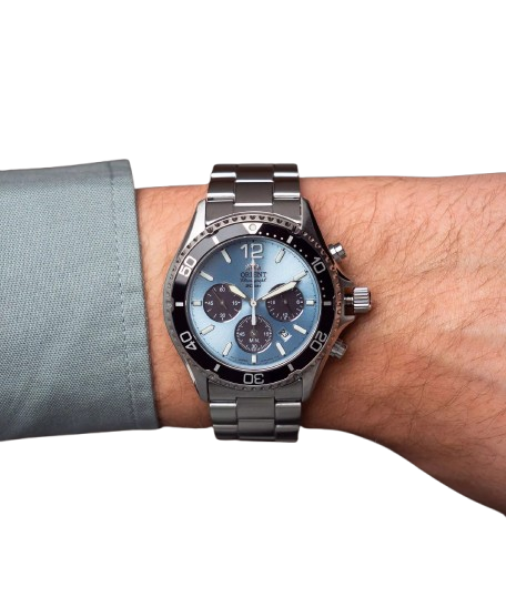 Orient Mako RA-TX0206L10B Solar Quartz Men’s Watch